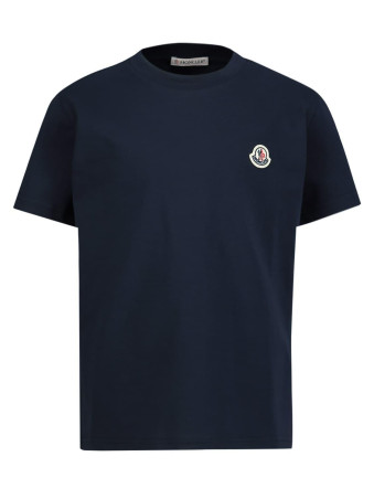 Moncler T-shirt Cotton with logo patch