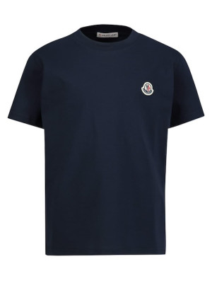 Moncler T-shirt Cotton with logo patch
