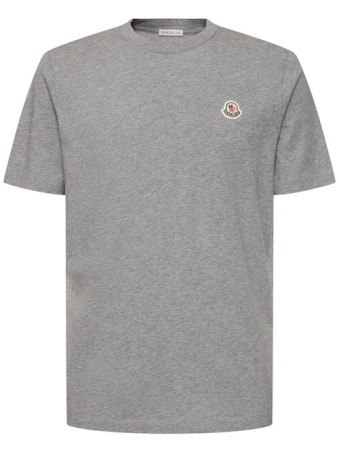 Moncler T-shirt  cotton patch logo