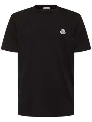 Moncler T-shirt cotton patch logo
