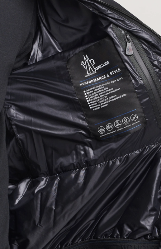 Moncler Montgetech ski jacket with hood