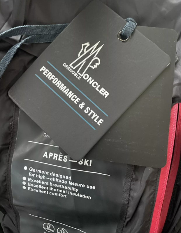 Moncler Montgetech ski jacket with hood